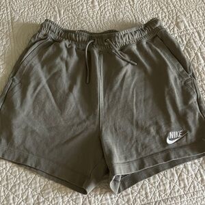 Nike Women's Olive green Athletic Shorts